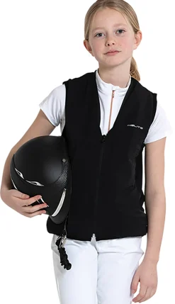 HANSEN DISTRIBUTION Protective Vests|Protective Vests|Helite Children’s Zip’In 2 Airbag Vest
