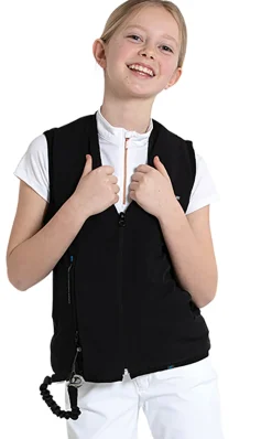 HANSEN DISTRIBUTION Protective Vests|Protective Vests|Helite Children’s Zip’In 2 Airbag Vest