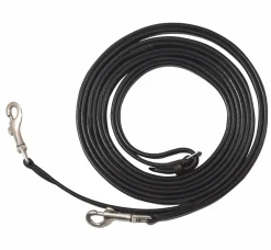 JPC EQUESTRIAN Reins|Henri de Rivel Breastplate Draw Reins - Full Leather with Breastplate Snap