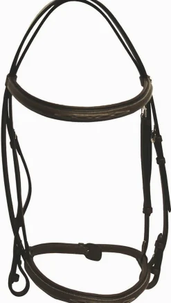 JPC EQUESTRIAN English Bridles|Henri de Rivel Fancy Raised Padded Bridle with Laced Reins
