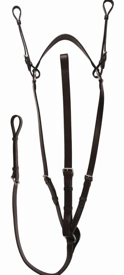 JPC EQUESTRIAN Martingales & Breastplates|Henri de Rivel Pro Flat Breastplate Martingale