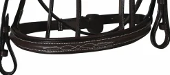 JPC EQUESTRIAN English Bridles|Henri de Rivel Pro Mono Crown Fancy-Stitched Padded Bridle with Laced Reins