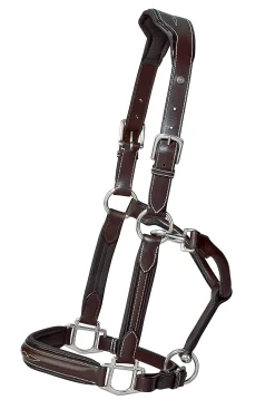 JPC EQUESTRIAN Halters|Henri de Rivel Stress Free Halter with Fancy Contrast Stitching