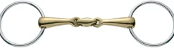 GEM-HERM SPRENGER English Horse Bits|Herm Sprenger® Copper Plus Double-Jointed Loose Ring Snaffle Bit (16mm)