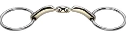 GEM-HERM SPRENGER English Horse Bits|Herm Sprenger® NovoContact Double-Jointed Loose Ring Bit