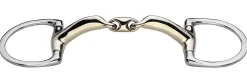 GEM-HERM SPRENGER English Horse Bits|Herm Sprenger® NovoContact Double-Jointed Eggbutt Bit