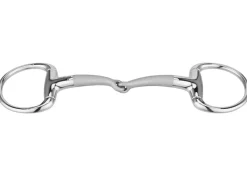 GEM-HERM SPRENGER English Horse Bits|Herm Sprenger® Satinox Single-Jointed Eggbutt Bradoon with 14mm Mouth
