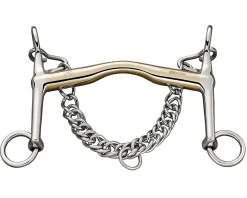 GEM-HERM SPRENGER English Horse Bits|Herm Sprenger® Sensogan® HO-Weymouth - 14mm mouth; 11cm shanks