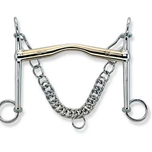 GEM-HERM SPRENGER English Horse Bits|Herm Sprenger® Sensogan® HO-Weymouth - 16 mm mouth; 13 cm shanks