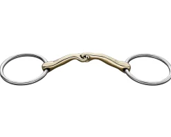 GEM-HERM SPRENGER English Horse Bits|Herm Sprenger® Sensogan® KK Snaffle Bit - 18 mm mouth; 70 mm rings