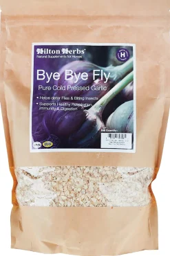 RJ MATTHEWS Horse Supplements|Fly Control|Hilton Herbs® Bye Bye Fly Garlic Granules