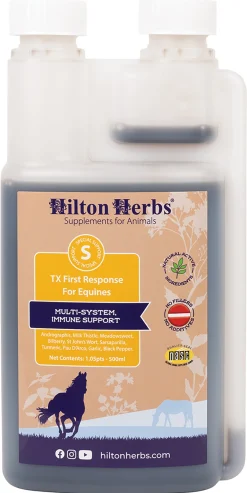 RJ MATTHEWS Horse Supplements|Hilton Herbs® TX First Response Multi-System Immune Support