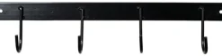 SHILOH STABLES TACK Stable Hardware|4-Hook Welded Steel Flat Tack Bar