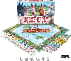 Kids LATE FOR THE SKY Gifts|Home Décor|Horse-Opoly Game