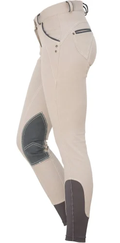 HORSEWARE Knee Patch Breeches|® Ladies’ Denim Breech