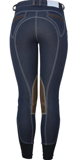 HORSEWARE Knee Patch Breeches|® Ladies’ Denim Breech