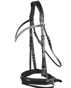 EQUINAVIA English Bridles|Horze Grayson Snaffle Bridle