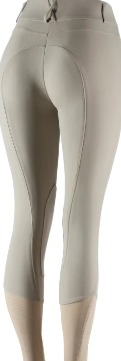 EQUINAVIA Full Seat Breeches|Horze Ladies’ Angelina Synthetic Leather Knee-Patch Breech