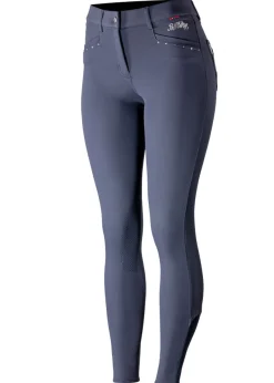 EQUINAVIA Knee Patch Breeches|Horze Ladies’ Olivia Knee-Patch Breech with Silicone Grip