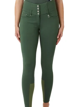 EQUINAVIA Full Seat Breeches|Horze Ladies' Tara High-Waist Full-Seat Breech