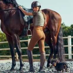 EQUINAVIA Full Seat Breeches|Horze Ladies' Tara High-Waist Full-Seat Breech