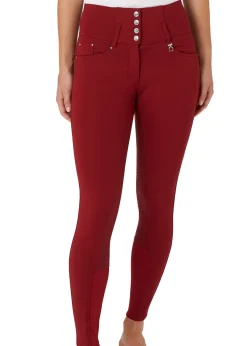 EQUINAVIA Full Seat Breeches|Horze Ladies' Tara High-Waist Full-Seat Breech