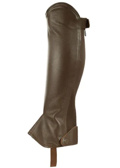 EQUINAVIA Half Chaps|Horze Leather Half Chaps with Elastic