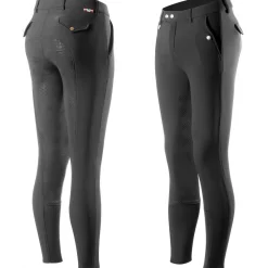 EQUINAVIA Men's Breeches|Horze Men’s Grand Prix Full-Seat Breech with Silicone Grip
