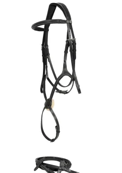 EQUINAVIA English Bridles|Horze Prescott Figure-8 Bridle