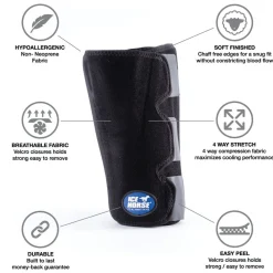 MACKINNON Therapy|Hoof & Hock Boots|Ice Horse® Hock Wraps - Pair