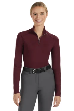 KIRSCH Long Sleeve Tops|IconEQ™ Ladies’ Lux Long Sleeve Solid Shirt