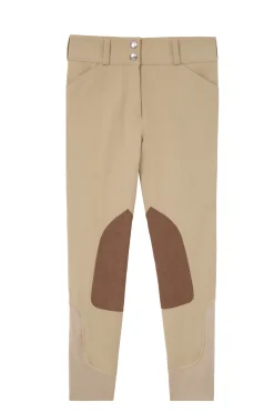 Kids SUPERHOUSE Kids' Breeches & Jods|IconEQ™ Girls’ Wellesley Competition Knee-Patch Breech