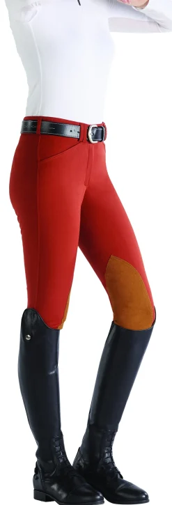SUPERHOUSE Knee Patch Breeches|IconEQ™ Ladies’ Wellesley Classic Legacy Knee-Patch Breech