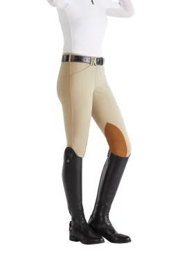 SUPERHOUSE Knee Patch Breeches|IconEQ™ Ladies’ Wellesley Classic Legacy Knee-Patch Breech