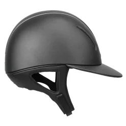 INT RIDING HELMET Riding Helmets|Riding Helmets|IRH® F1 Wide Brim Helmet with Leather Finish