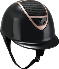 INT RIDING HELMET Riding Helmets|Riding Helmets|IRH® IR4G XLT Matte Finish & Rose Gold Frame Helmet