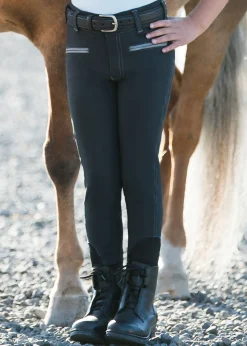 Kids TOKLAT ORIGINALS Kids' Breeches & Jods|Irideon® Kids’ Camber Knee-Patch Breech