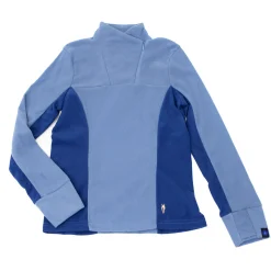 Kids TOKLAT ORIGINALS Kids' Casual Riding Clothes|Irideon® Kids’ Chinchillaaah Quarter-Zip Top