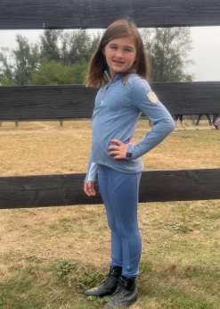 Kids TOKLAT ORIGINALS Kids' Casual Riding Clothes|Irideon® Kids’ Radiant Half-Zip Pullover