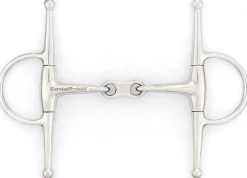 WEATHERBEETA English Horse Bits|JP by Korsteel® French Link Full Cheek Snaffle Bit