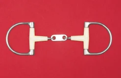 WEATHERBEETA English Horse Bits|JP by Korsteel® Jointed Eggbutt Pelham Bit