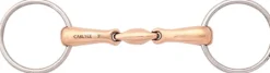 WEATHERBEETA English Horse Bits|JP by Korsteel® Oval Mouth Copper Loose Ring Snaffle Bit