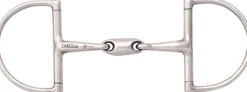WEATHERBEETA English Horse Bits|JP by Korsteel® Oval Mouth Hunter D-Ring Snaffle Bit