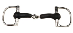 WEATHERBEETA English Horse Bits|JP by Korsteel® Rubber Racing Dee Bit