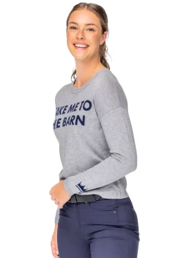 KASTEL DENMARK Sweaters & Winter Tops|Ladies’ Lindy Crewneck Sweater