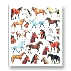 Kids KELLEY AND COMPANY Gifts|Home Décor|Colorful Horse Stickers