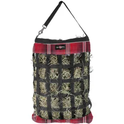 KENSINGTON Hay Bags, Nets & Racks|Stable Hardware|™ Hay Bag with Rim, Large Holes, 1 Flake Capacity