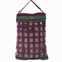 KENSINGTON Hay Bags, Nets & Racks|Stable Hardware|™ Hay Bag with Rim, Small Holes, 1 Flake Capacity