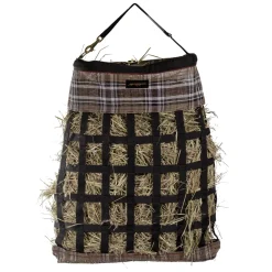KENSINGTON Hay Bags, Nets & Racks|Stable Hardware|™ Hay Bag with Rim, Large Holes, 2 Flake Capacity