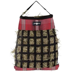 KENSINGTON Hay Bags, Nets & Racks|Stable Hardware|™ Hay Bag with Rim, Large Holes, 2 Flake Capacity